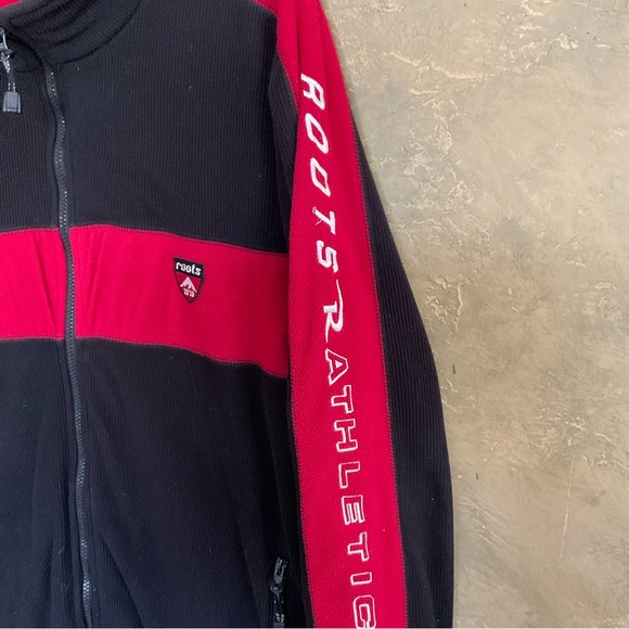 Vintage 90 Roots Oversized Fleece Full Zip Jacket - Picture 2 of 6